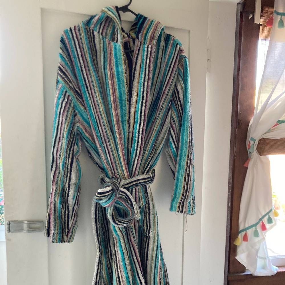 Vintage Hooded Missoni Bathrobe